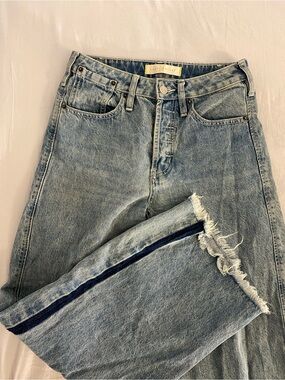 Happy Nature High-Rise Crop Wide Leg Jeans